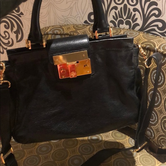 Tory Burch purse, great condition, black leather - Picture 3 of 7